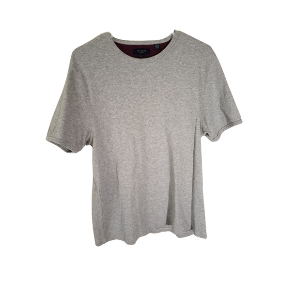 Ted Baker Other - Ted Baker Men’s Gray Crew Neck Cotton T-Shirt Short Sleeve Size XL / 5